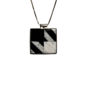 Houndstooth Necklace