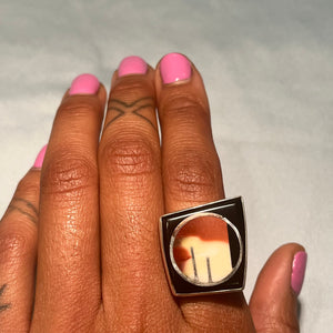 Soft Moon Ring - Size 9