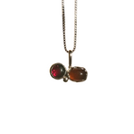 Rhodolite + Spessartine Garnet Necklace