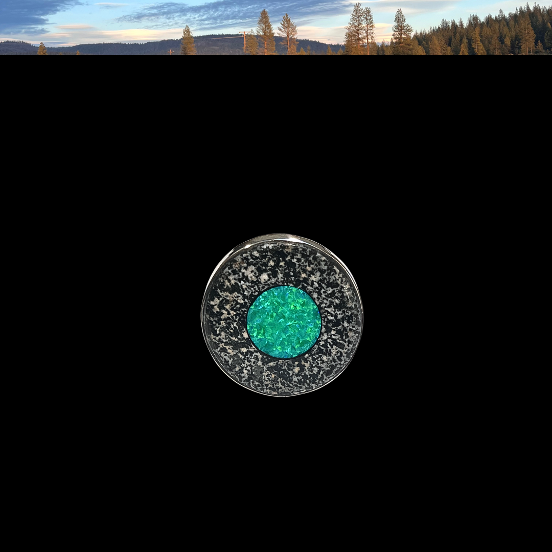 Inner Core Ring - Yuba Granite - US size 8.25