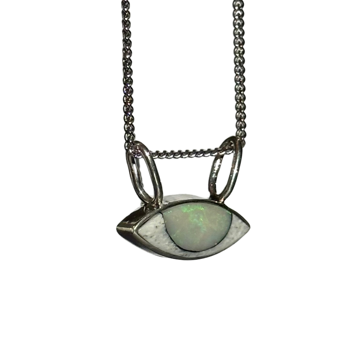 Glimpse Pendant Necklace - Opal (A)