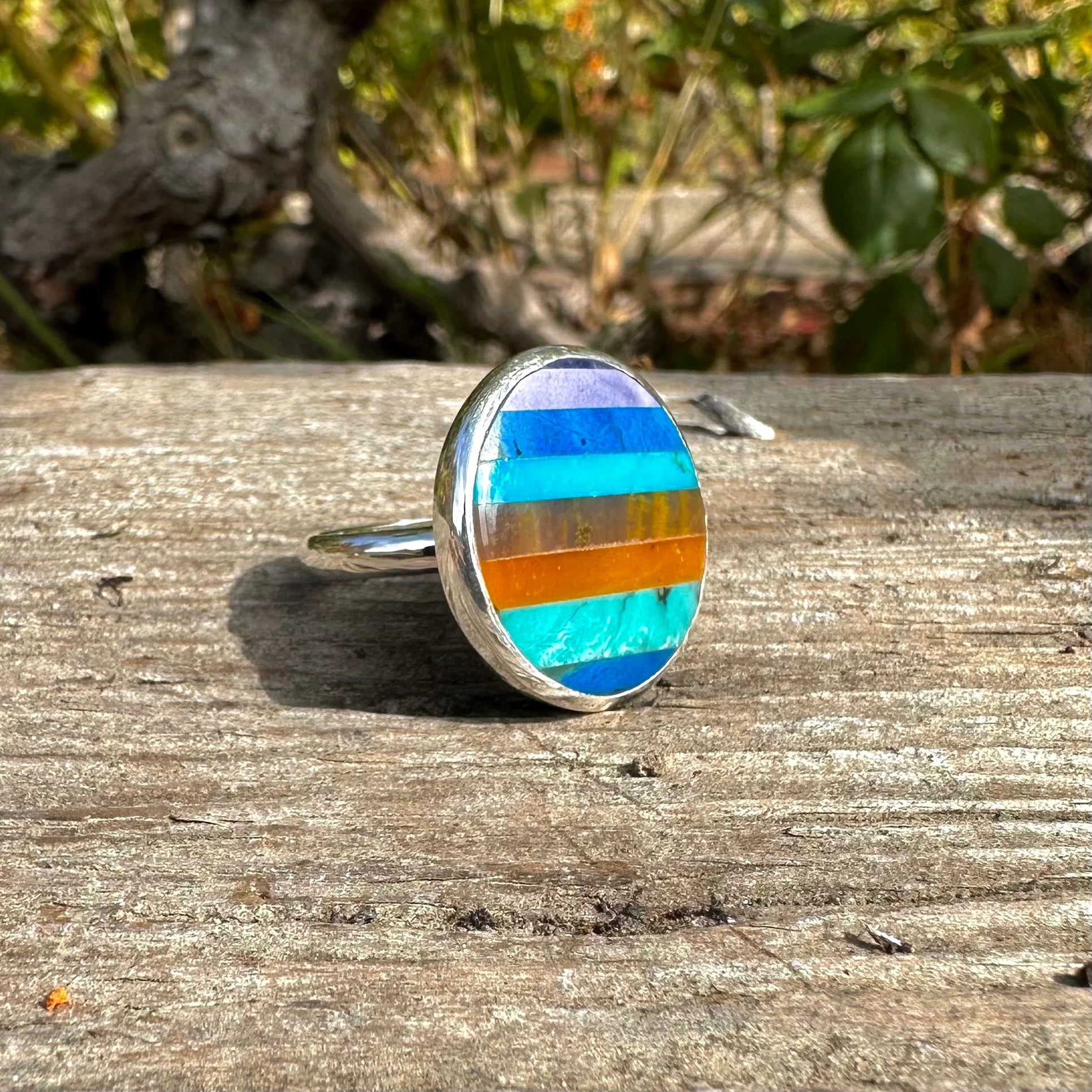 Round Colorwave Ring - After Dusk - Size 8.5