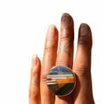 Sunset Disc Ring - MTO