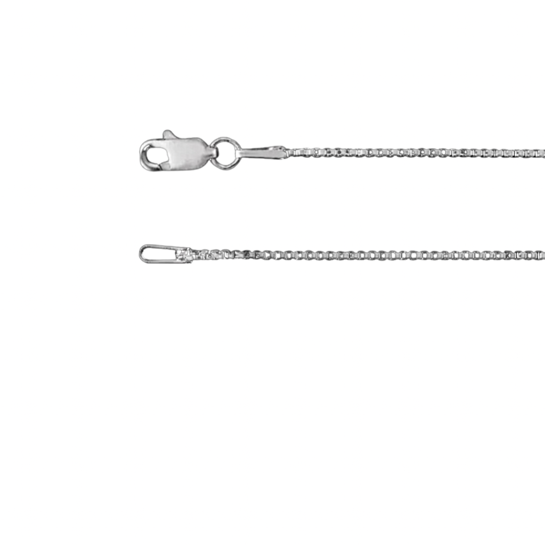 925 sterling - 18-inch silver box chain necklace