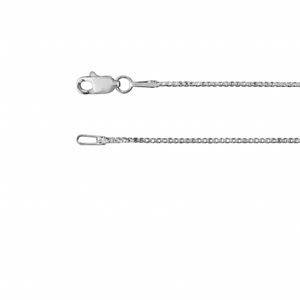 925 sterling - 18-inch silver box chain necklace