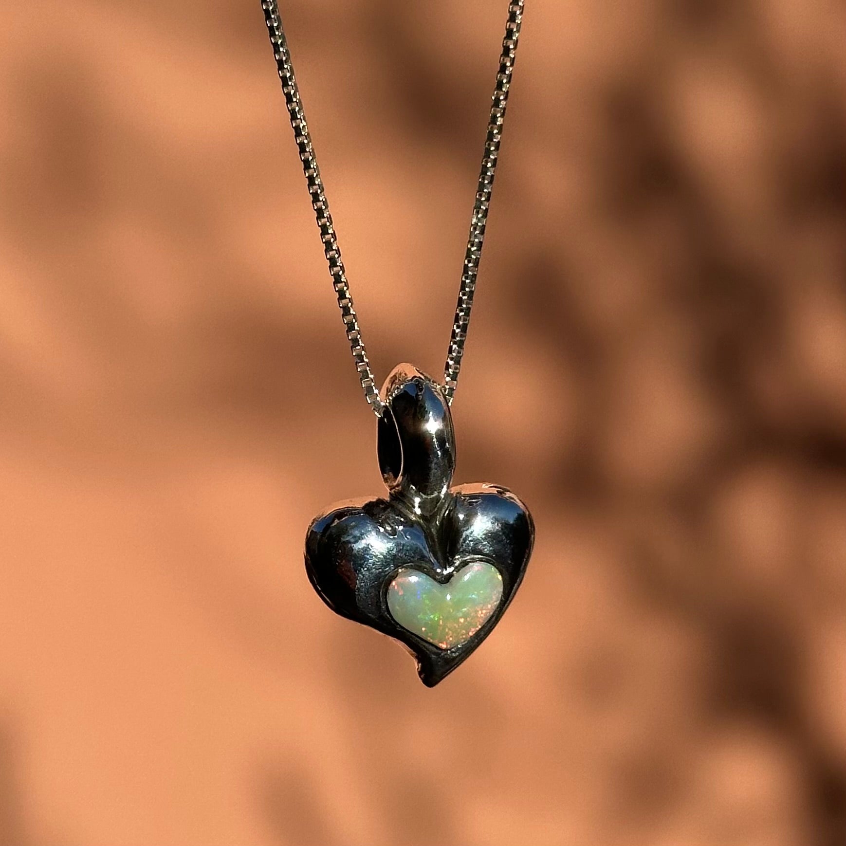 Heart of Hearts - Opal Inlay