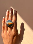 Sunset Disc Ring - MTO