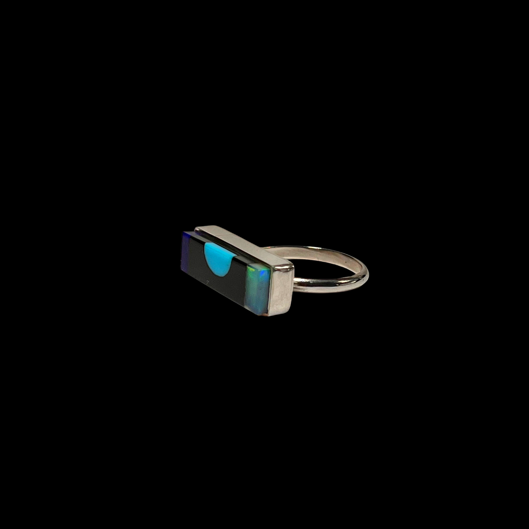 Neptune Bar Ring - US size 5.75