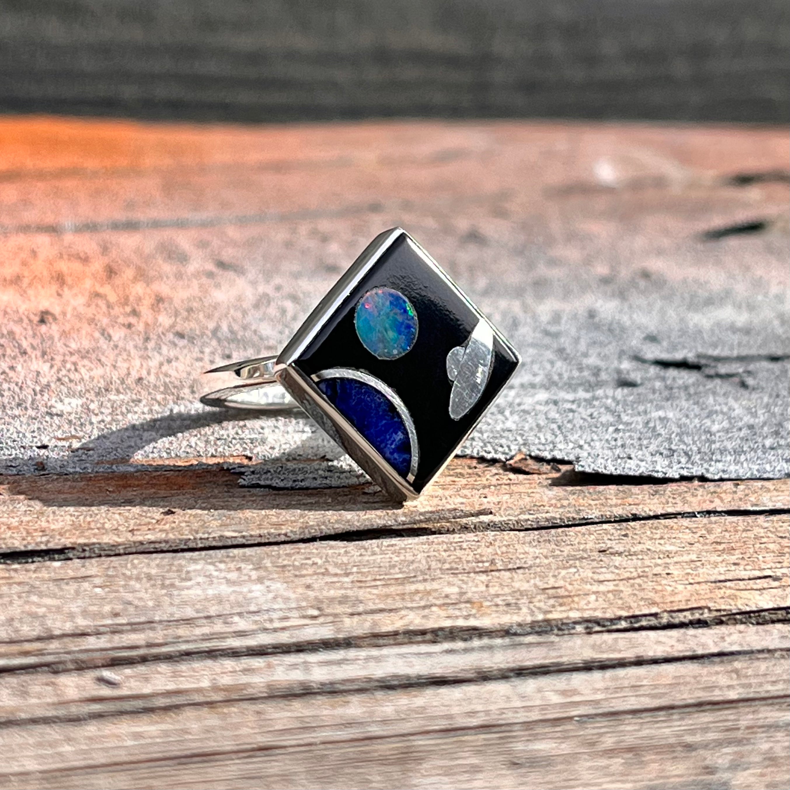 Worlds Collide Ring - size 7