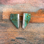 Shield Stud Earrings - Phoenix Stone